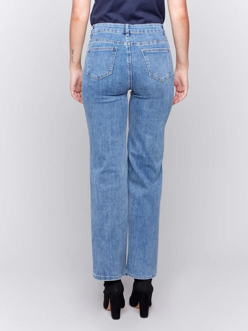 Heart Patch Pocket Jeans