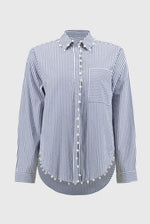 Striped Stretch Cotton Shirt