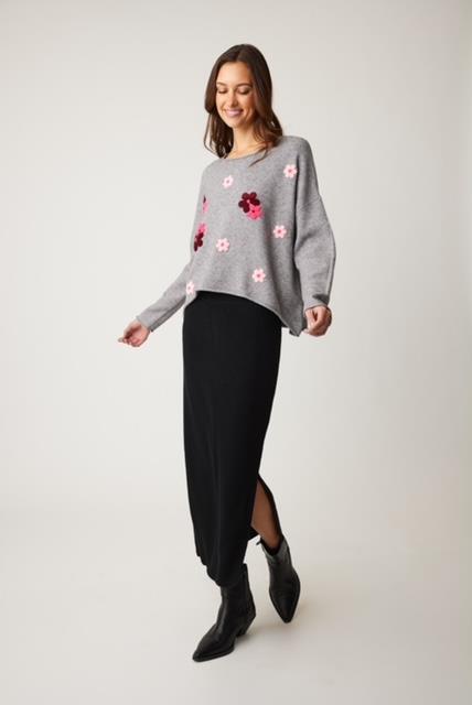 Floral Sweater